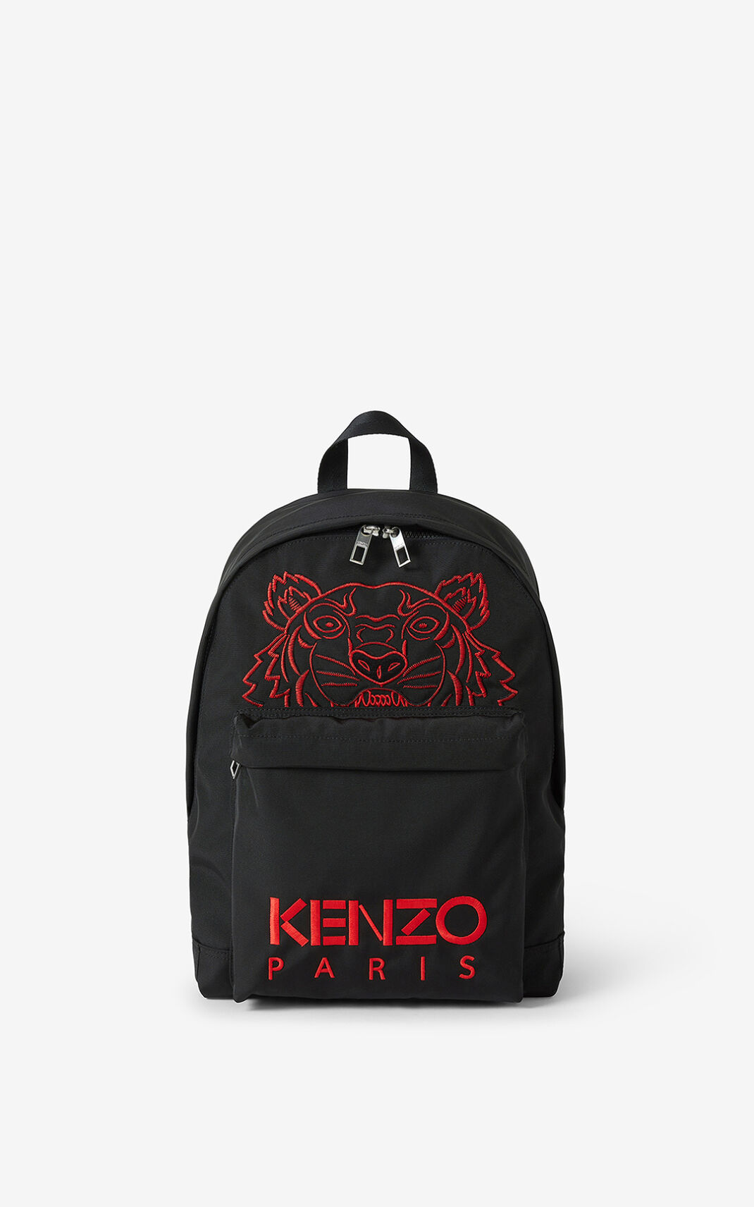 Kenzo Kampus Tiger Lærred Rygsæk Dame - Sort DK-431943